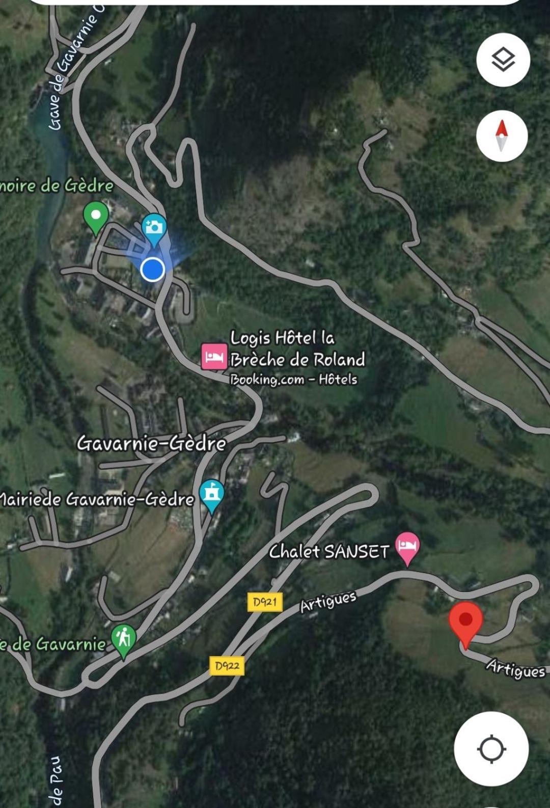 Chalet Sanset Gèdre Exteriér fotografie